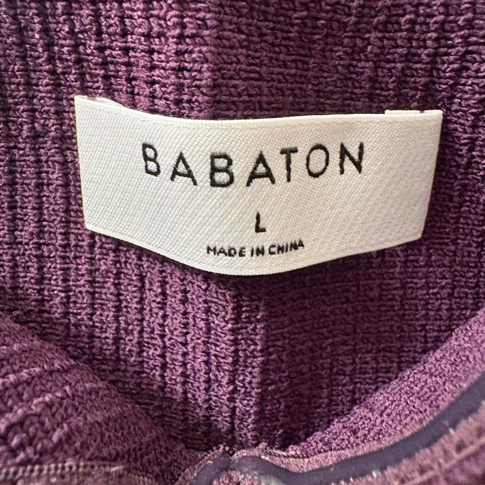 Babaton Purple Ribbed Top - Picture 3 of 3